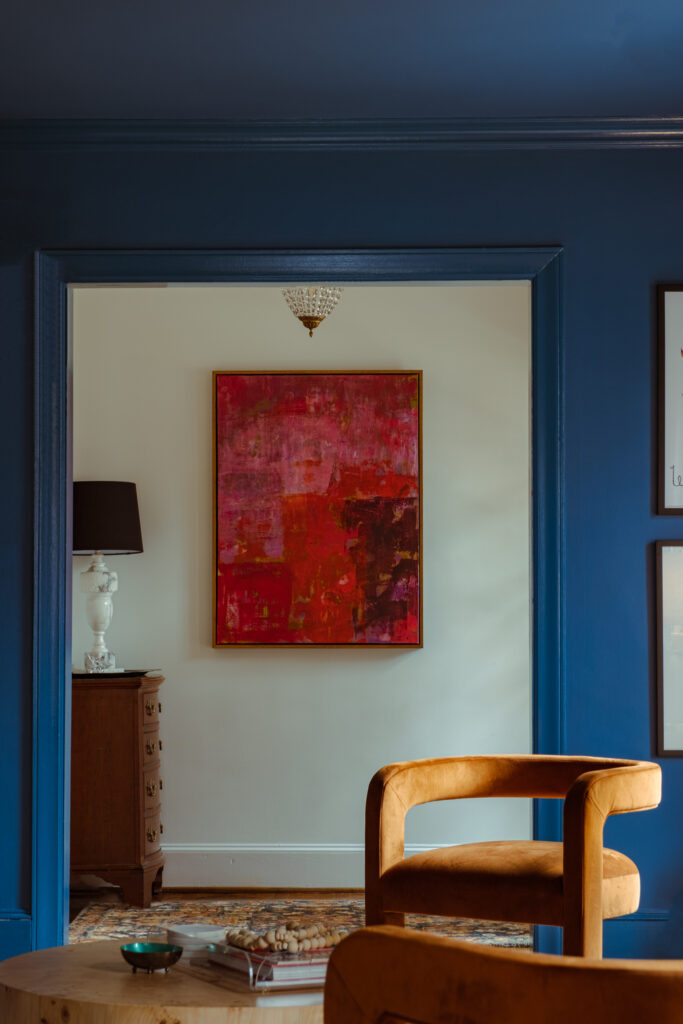 Full-service interior design by Hayden Home Studio in a Charlotte, NC home