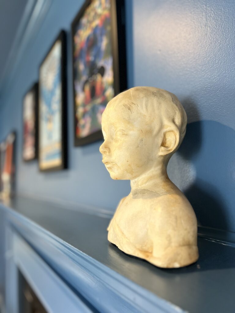 Interior design detail from Hayden Home Studio's Cotswold project in Charlotte NC