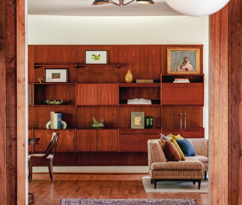 Relaxed, livable living room curated by Hayden Home Studio in Charlotte NC